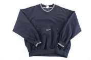 90's Nike Embroidered Logo Black Pullover Windbreaker