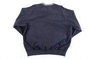 90's Nike Embroidered Logo Black Pullover Windbreaker