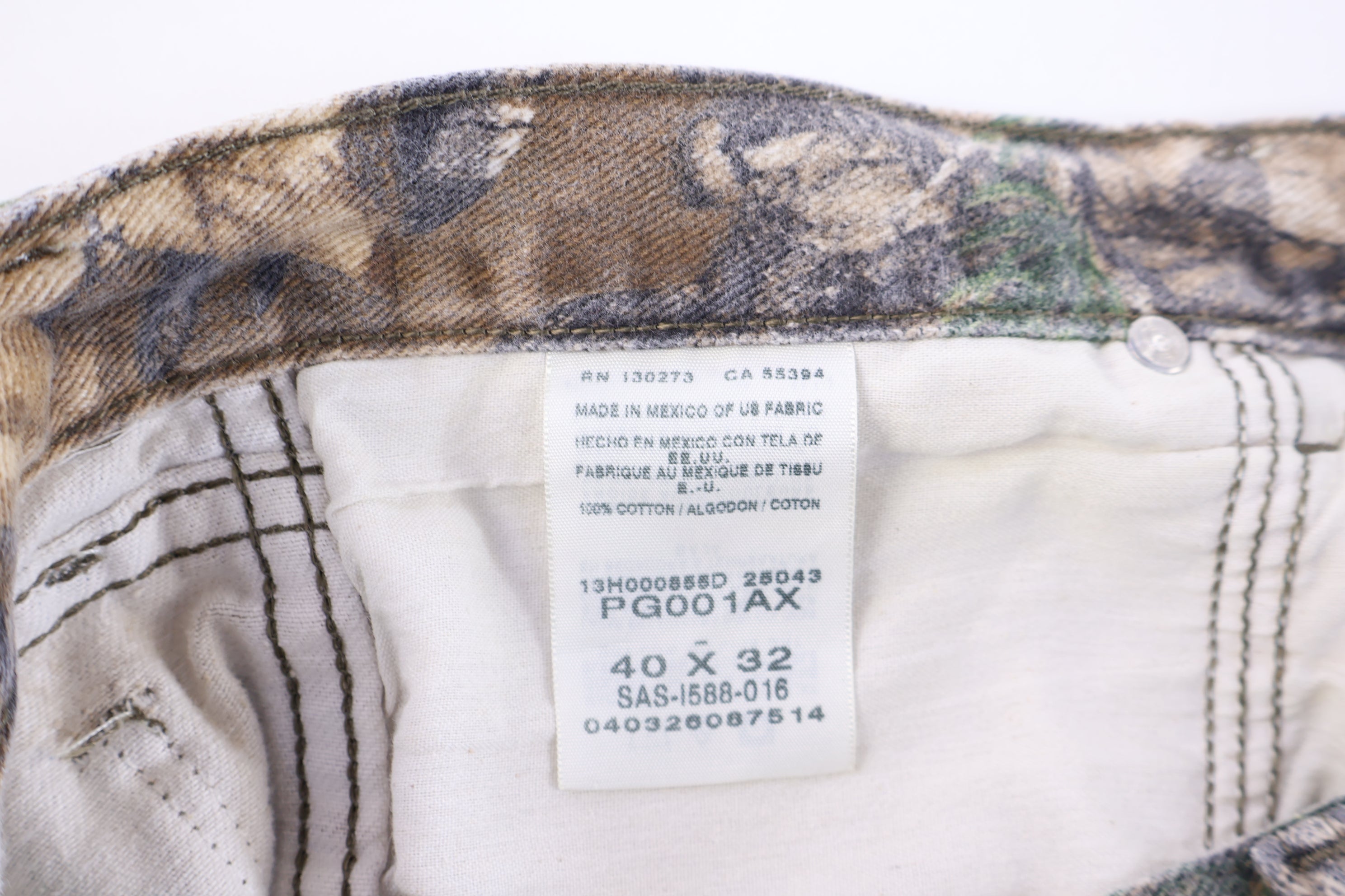 Vintage Wrangler Pro Gear Camo Pants