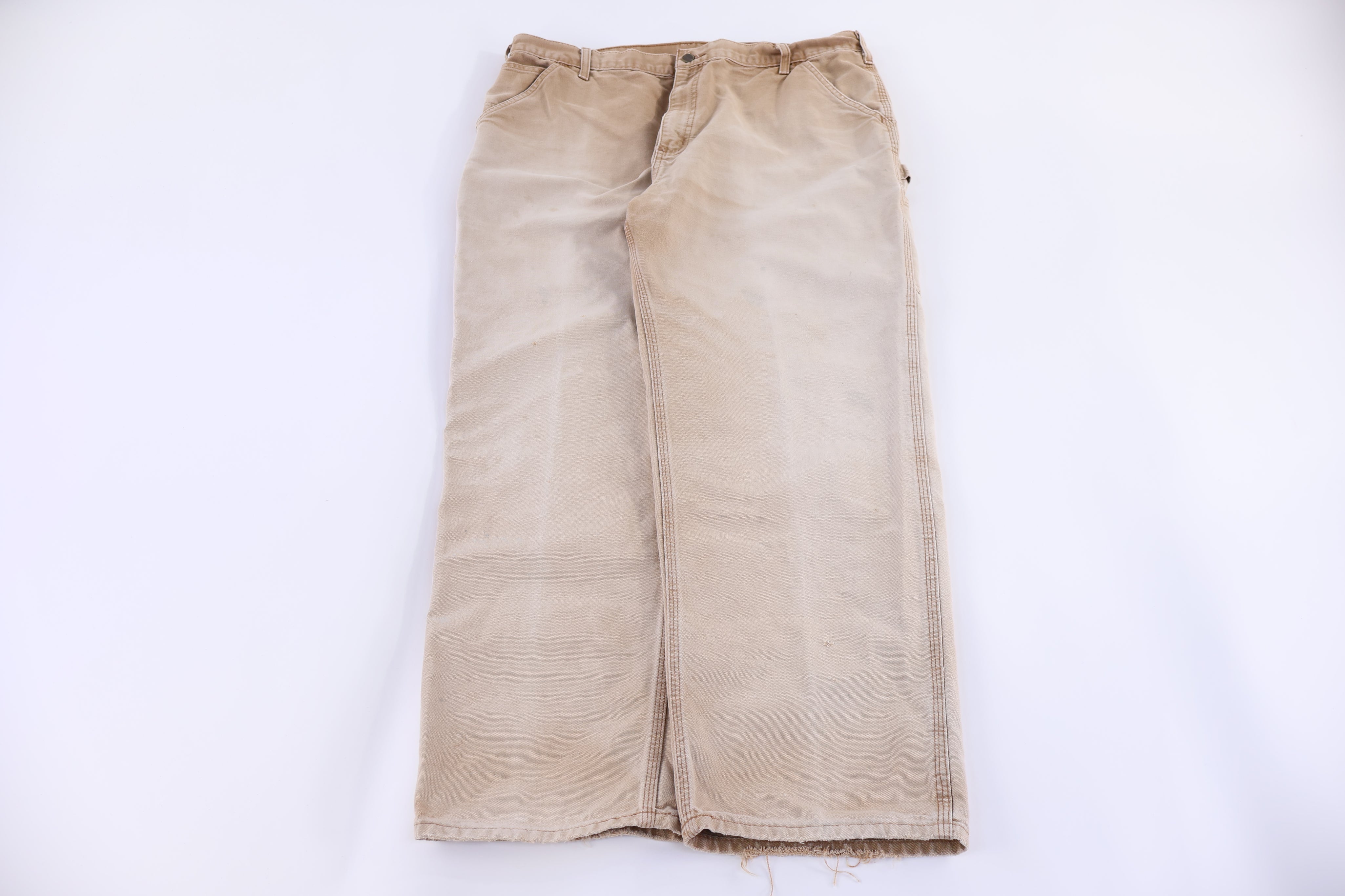 Carhartt Logo Patch Tan Pants