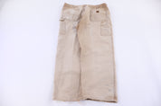 Carhartt Logo Patch Tan Pants
