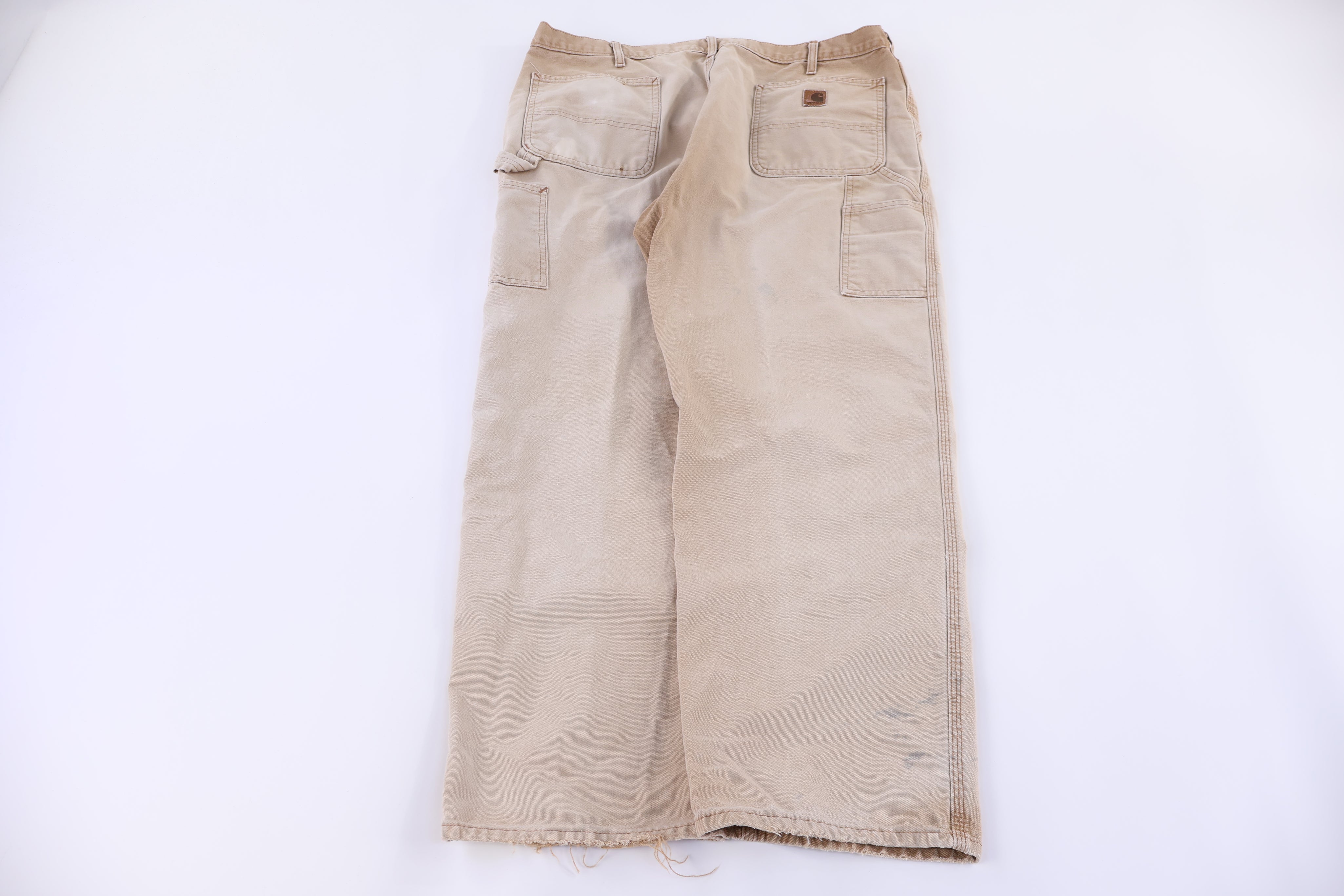 Carhartt Logo Patch Tan Pants