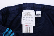 Vintage Adidas Embroidered Logo Blue Track Pants
