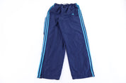 Vintage Adidas Embroidered Logo Blue Track Pants