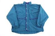 90's Adidas Embroidered Logo Multicolor Full Zip Jacket