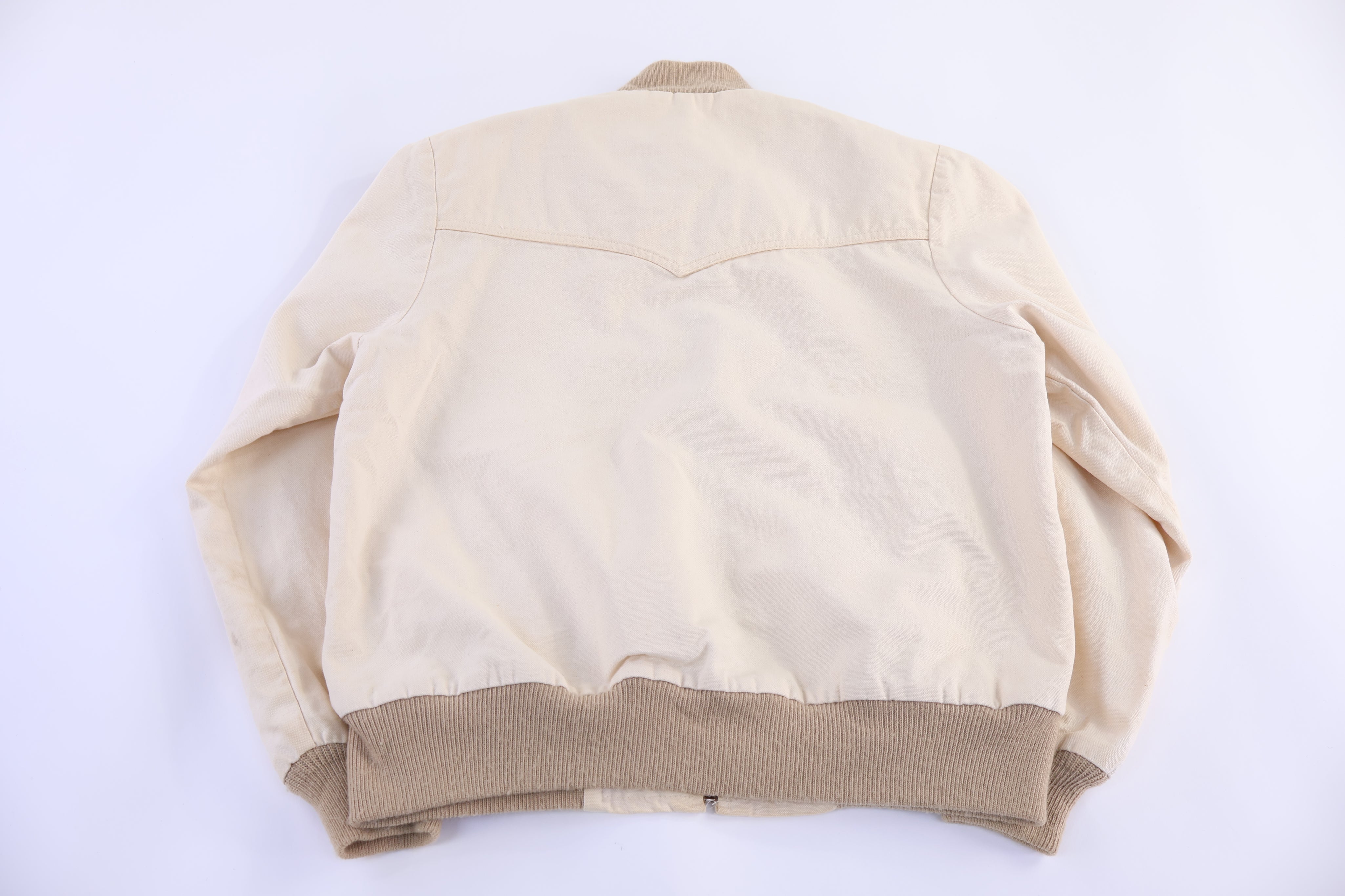 90's Walls Full Zip Cream Jacket
