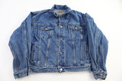 Vintage GAP Denim Medium Wash Trucker Jacket