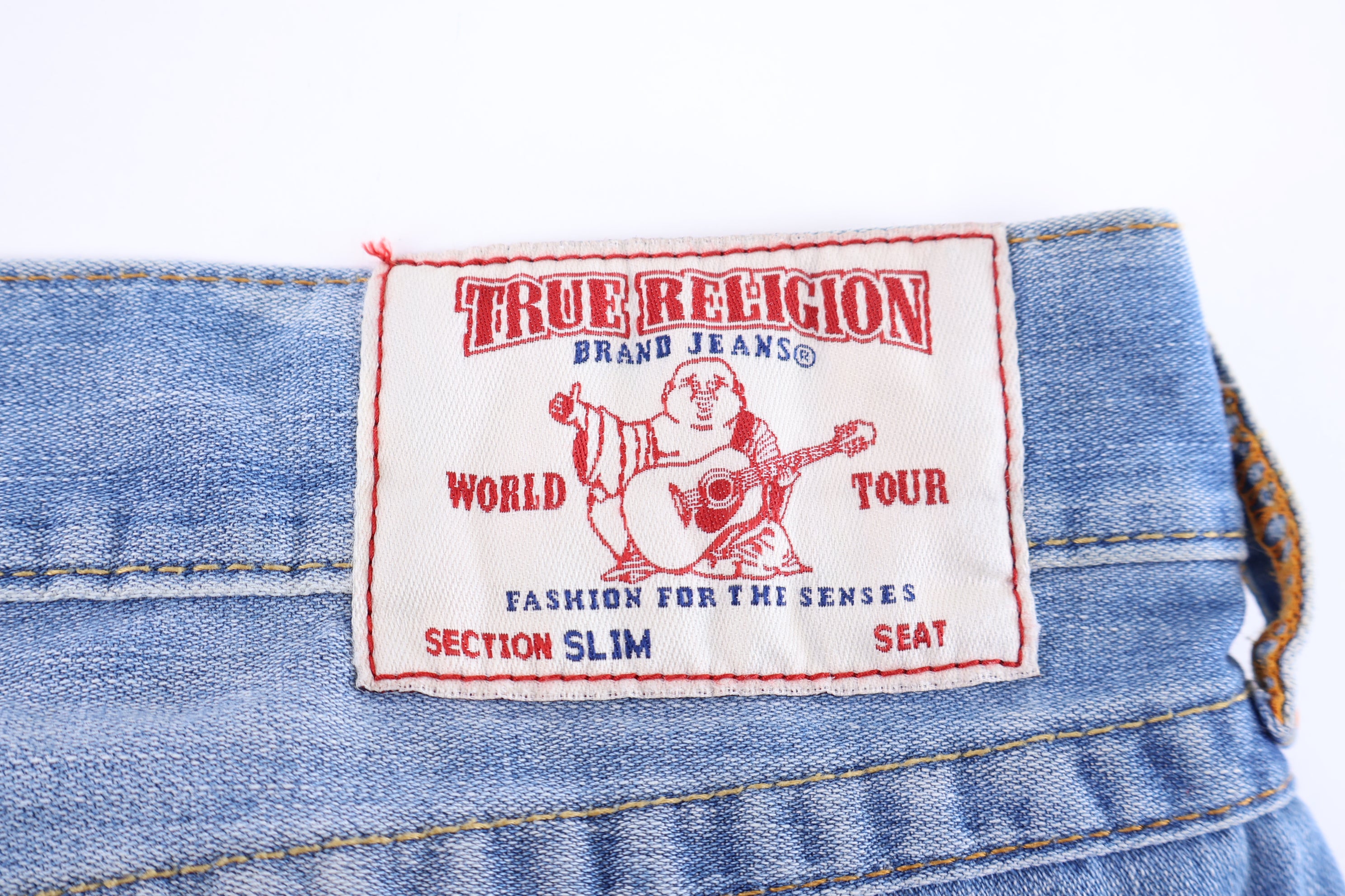 True Religion Light Wash Denim Jeans