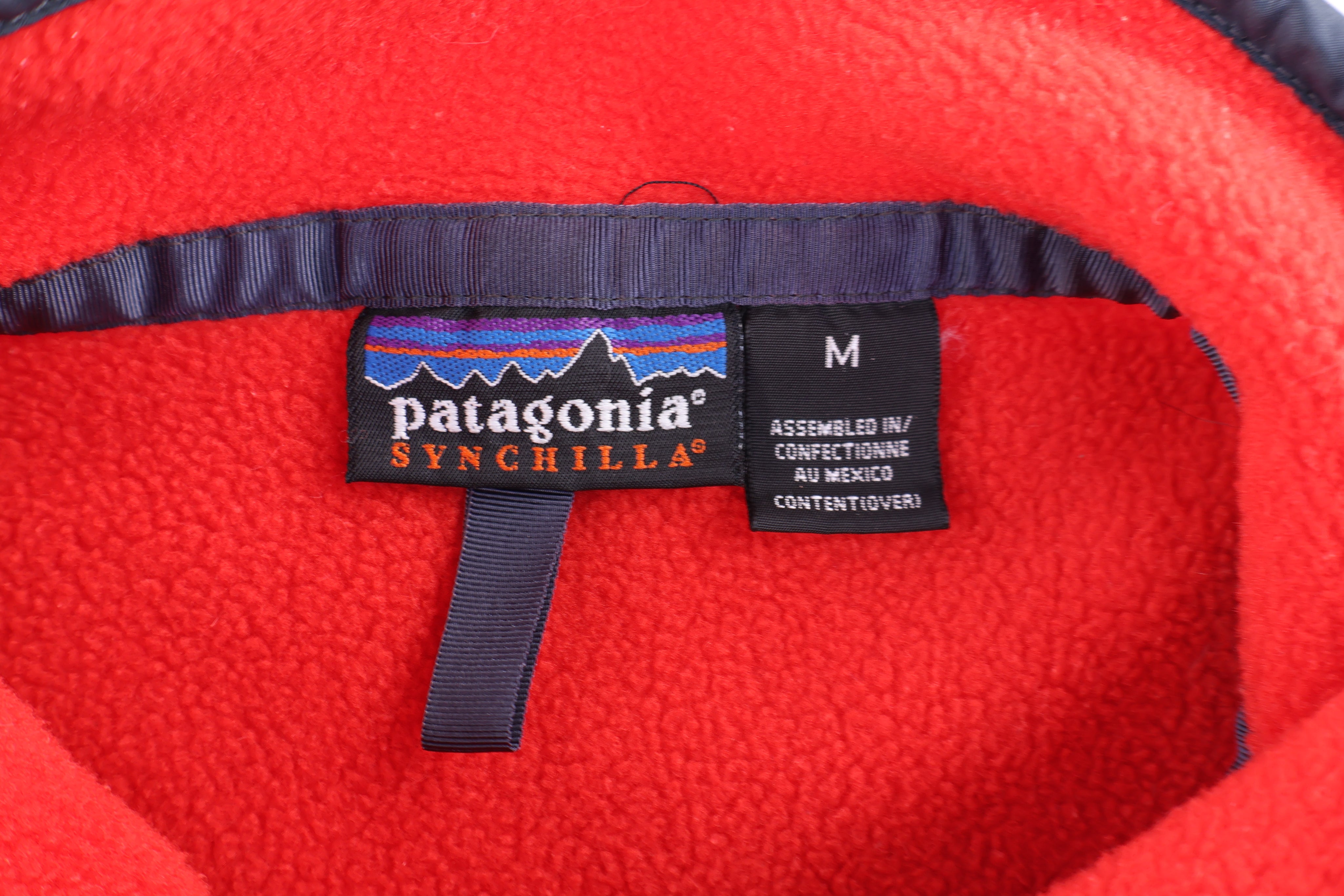Patagonia Synchilla Logo Patch Snap-T Fleece Pullover