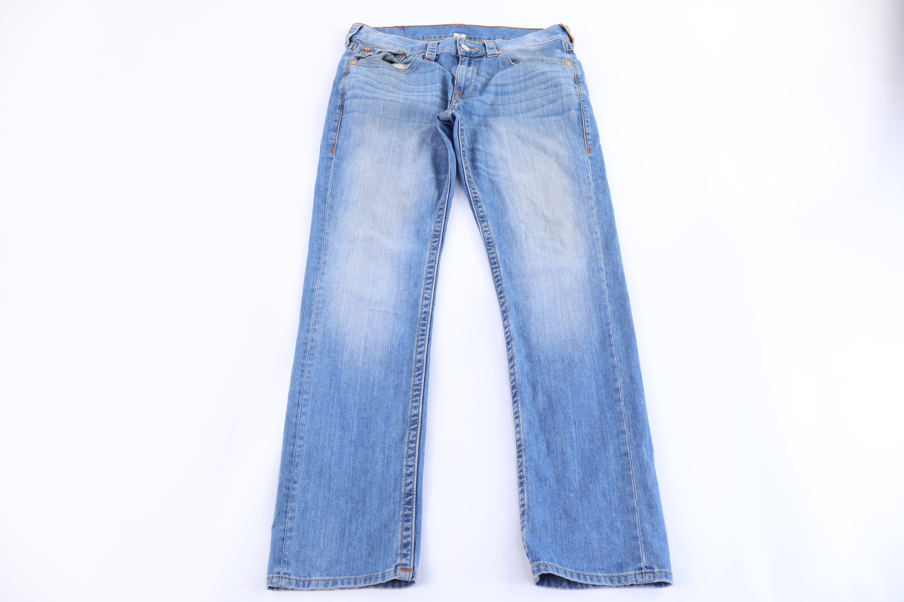 True Religion Light Wash Denim Jeans