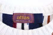 80's Atlas Multicolor Knit Sweater