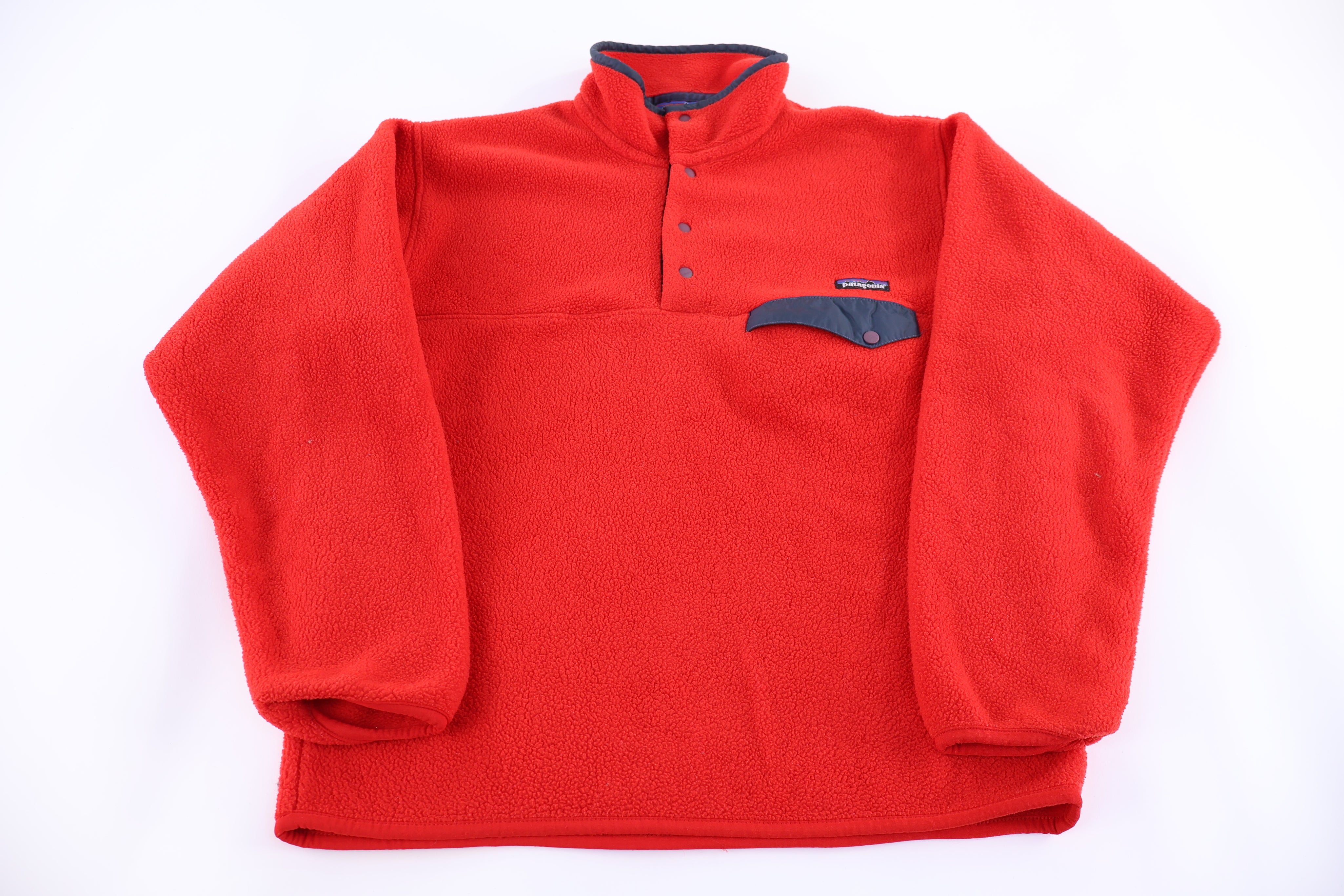 Patagonia Synchilla Logo Patch Snap-T Fleece Pullover