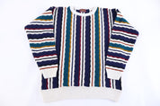 80's Atlas Multicolor Knit Sweater