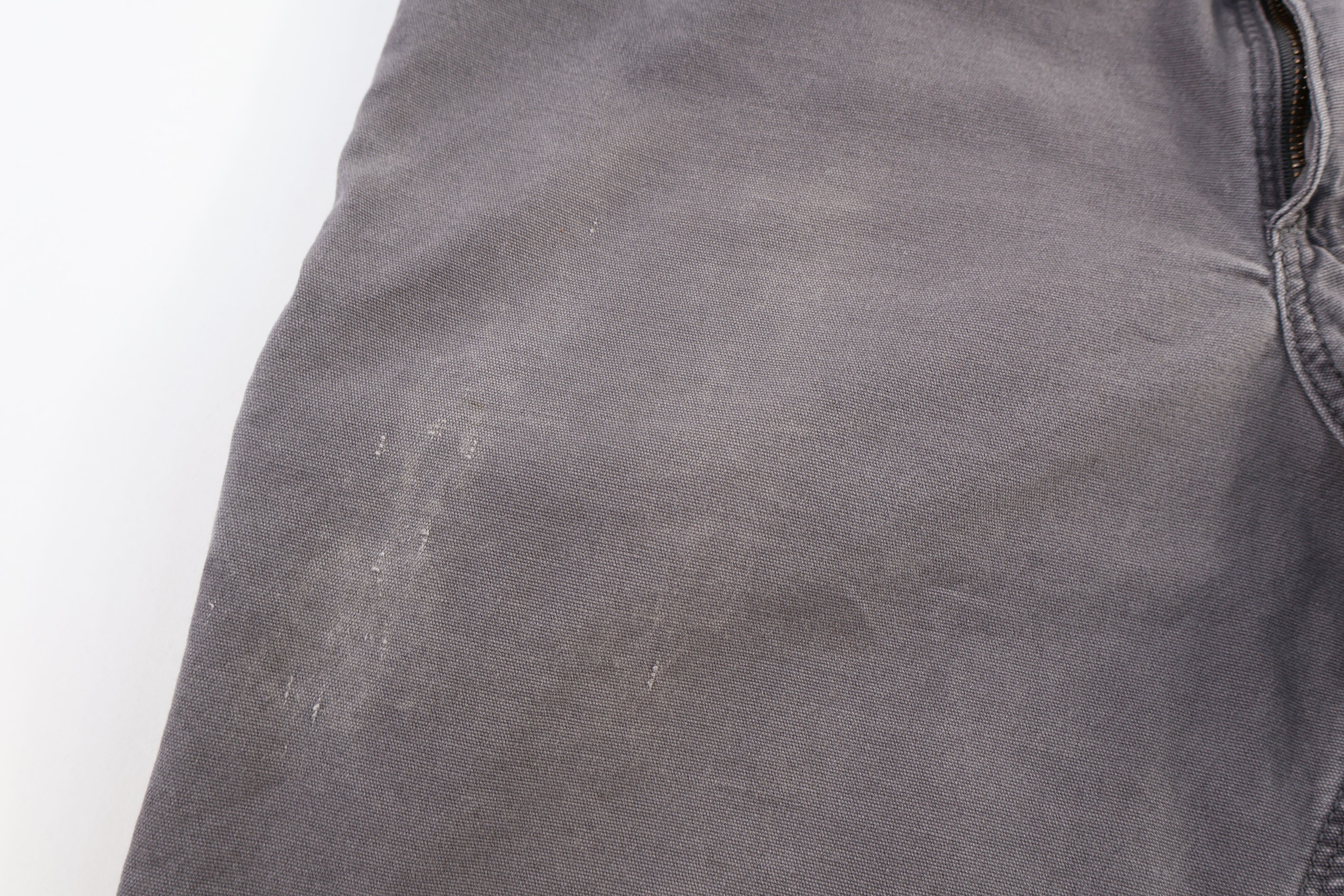 Carhartt Logo Patch Grey Relaxed Fit Pants