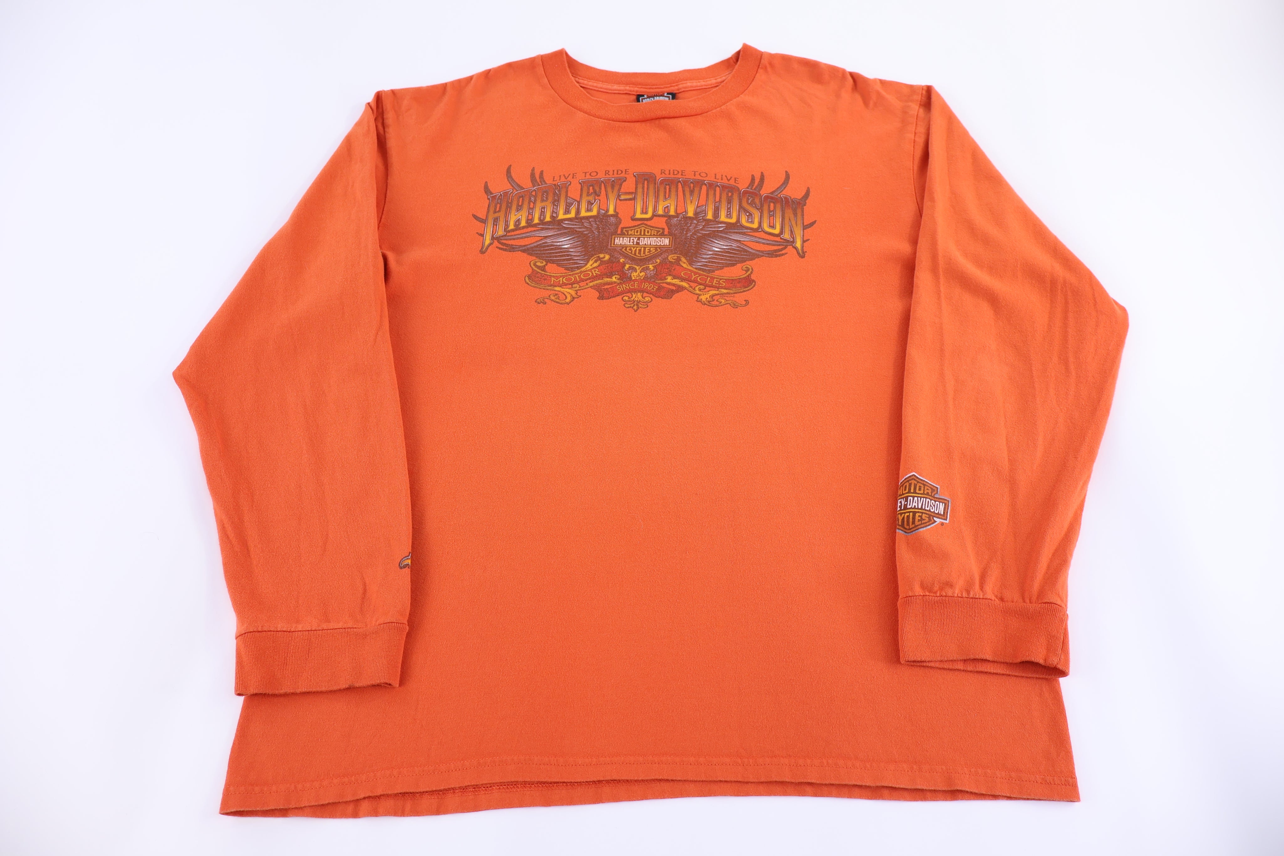 Harley Davidson Motorcycles Texas LS T-shirt