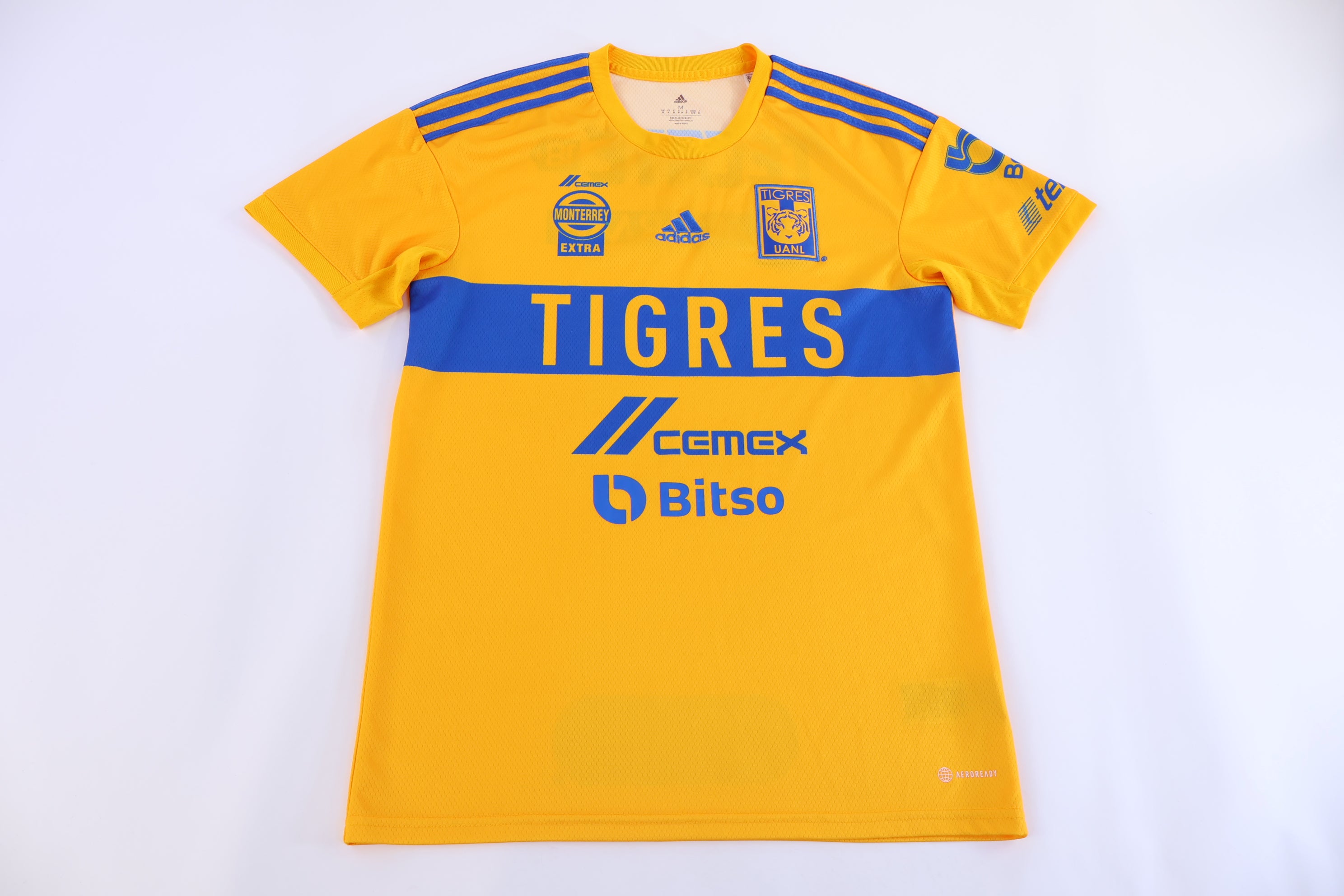 2022 Adidas Tigres UANL Soccer Jersey