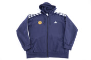 Adidas Manchester United Blue Full Zip Hoodie