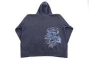 Vintage Skull Graphic Pullover Hoodie