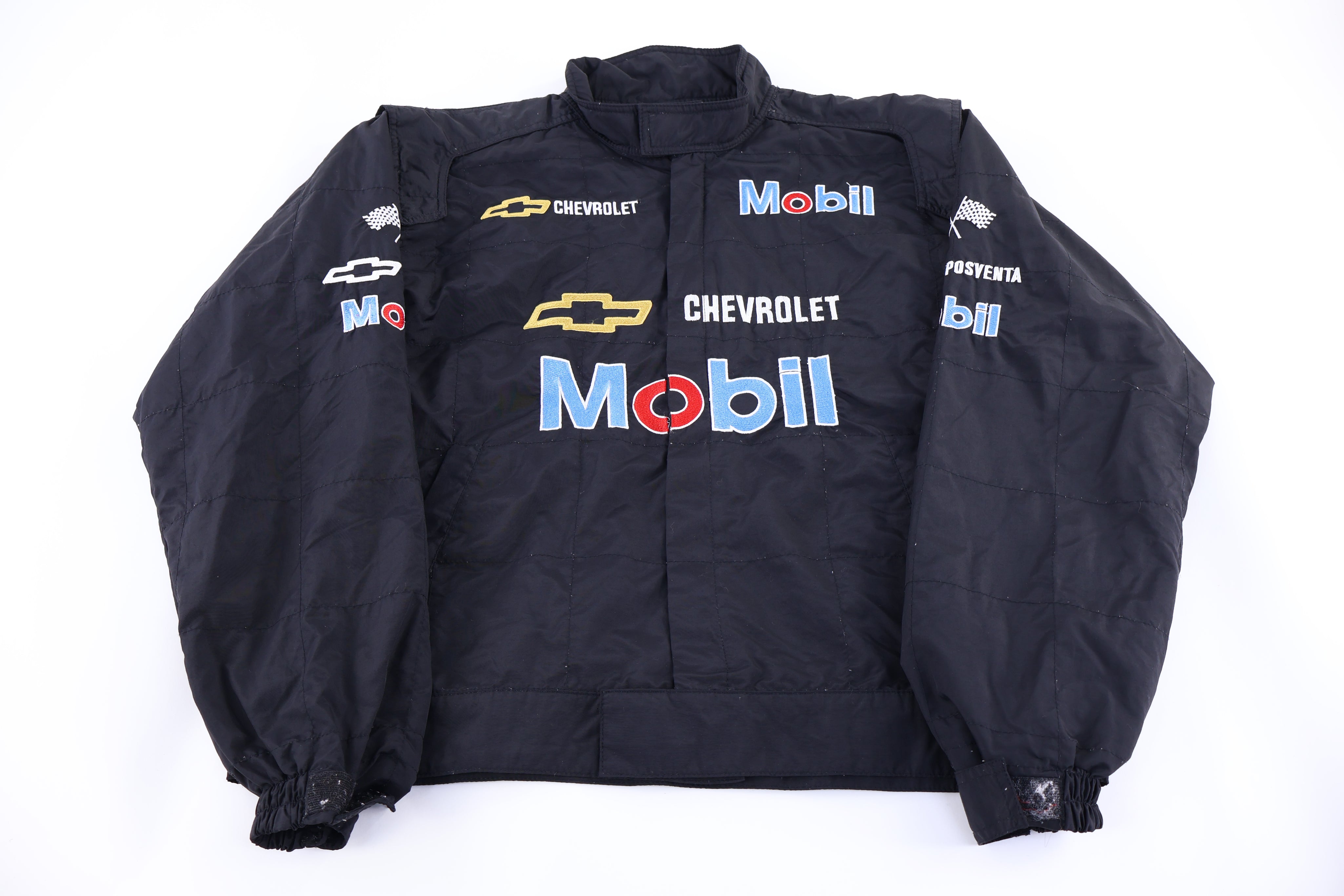 Vintage Mobil Racing Full Zip Windbreaker