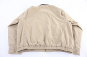 Polo by Ralph Lauren Embroidered Logo Tan Full Zip Jacket
