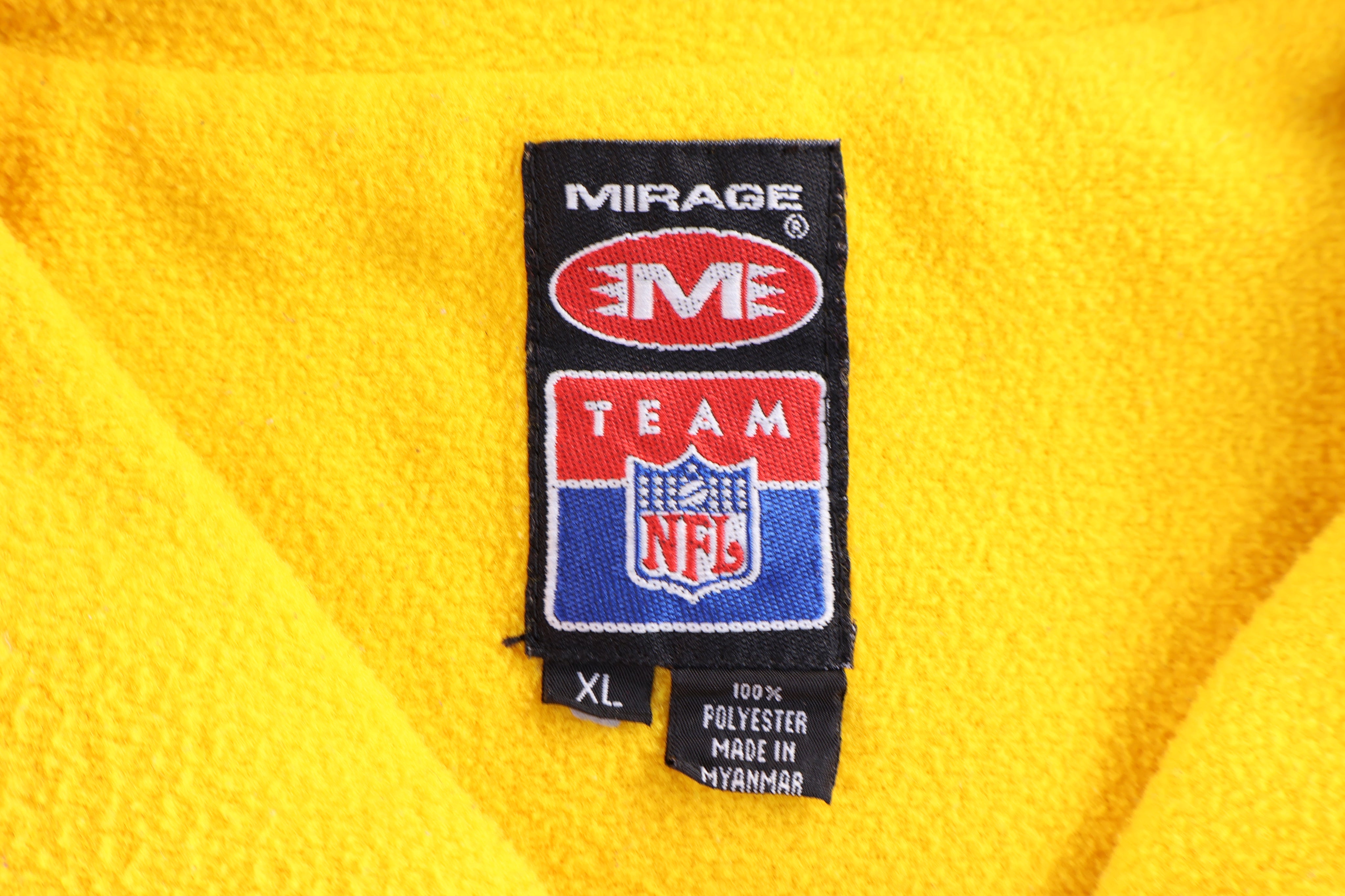 Vintage Pittsburgh Steelers Football Quarter Zip Pullover
