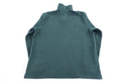 Polo Ralph Lauren Embroidered Logo Green Quarter Zip Sweater