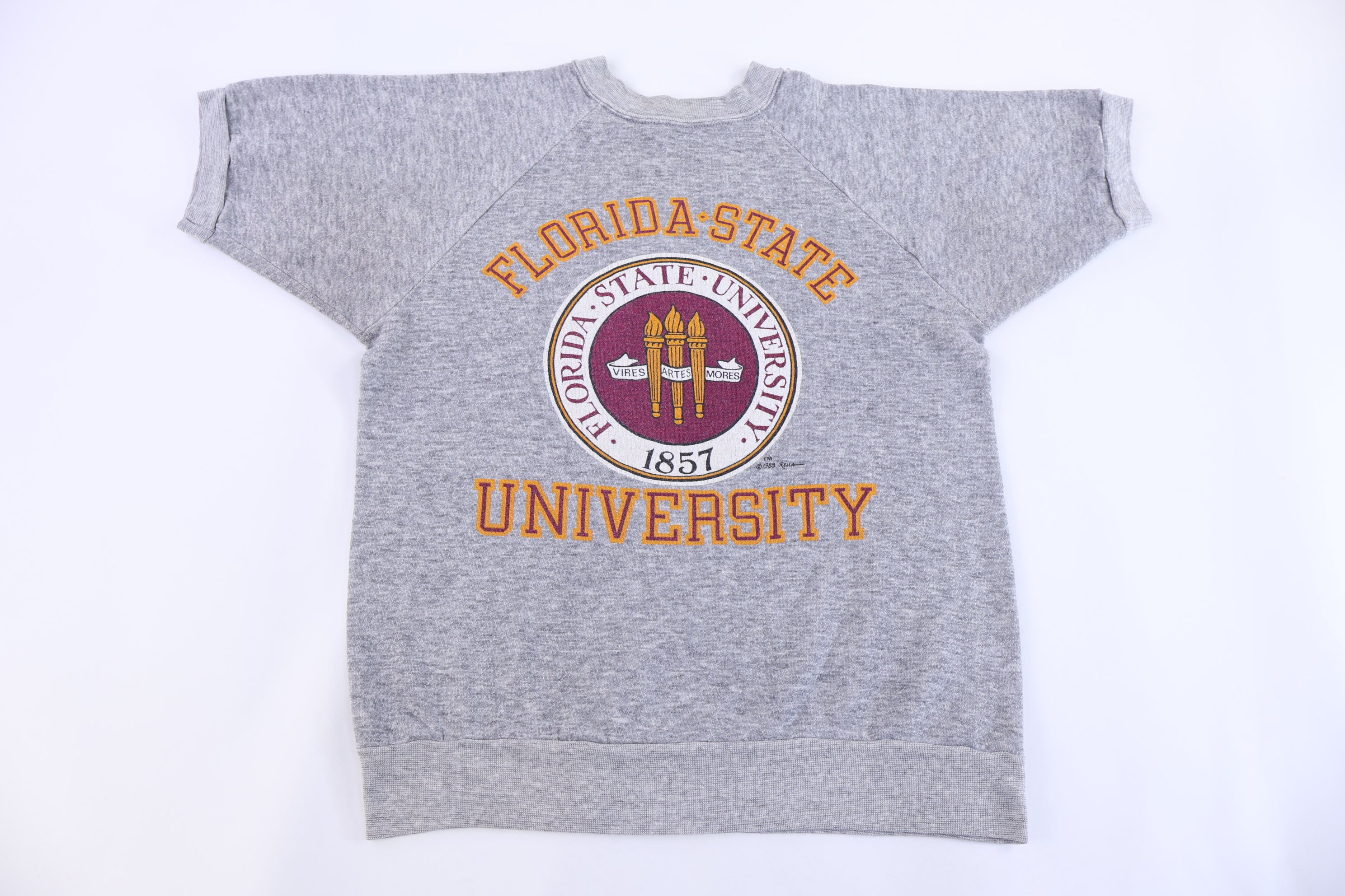 1988 Florida State University Short Sleeve Sweatshirt