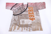 90's San Francisco 49ers Football All Over Graphic T-shirt