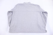 Carhartt Logo Patch Grey Quarter Zip Sweatshirt