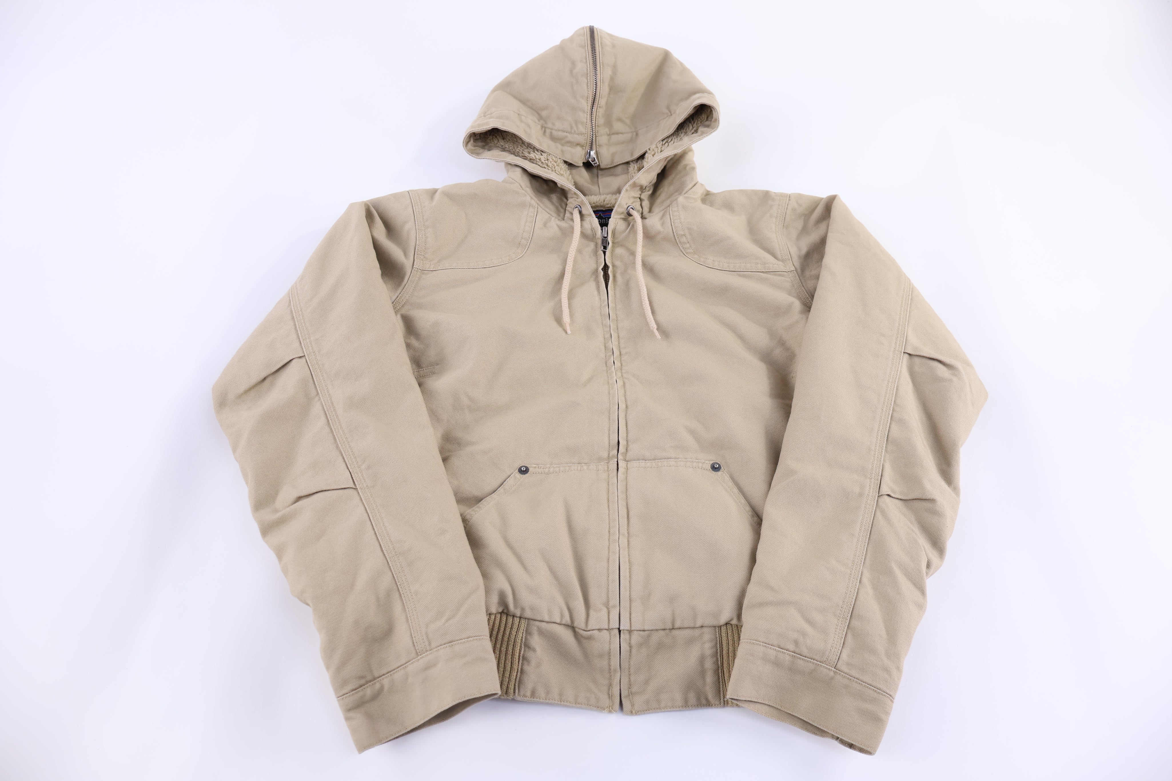 Women's Patagonia Tan Full Zip Jacket