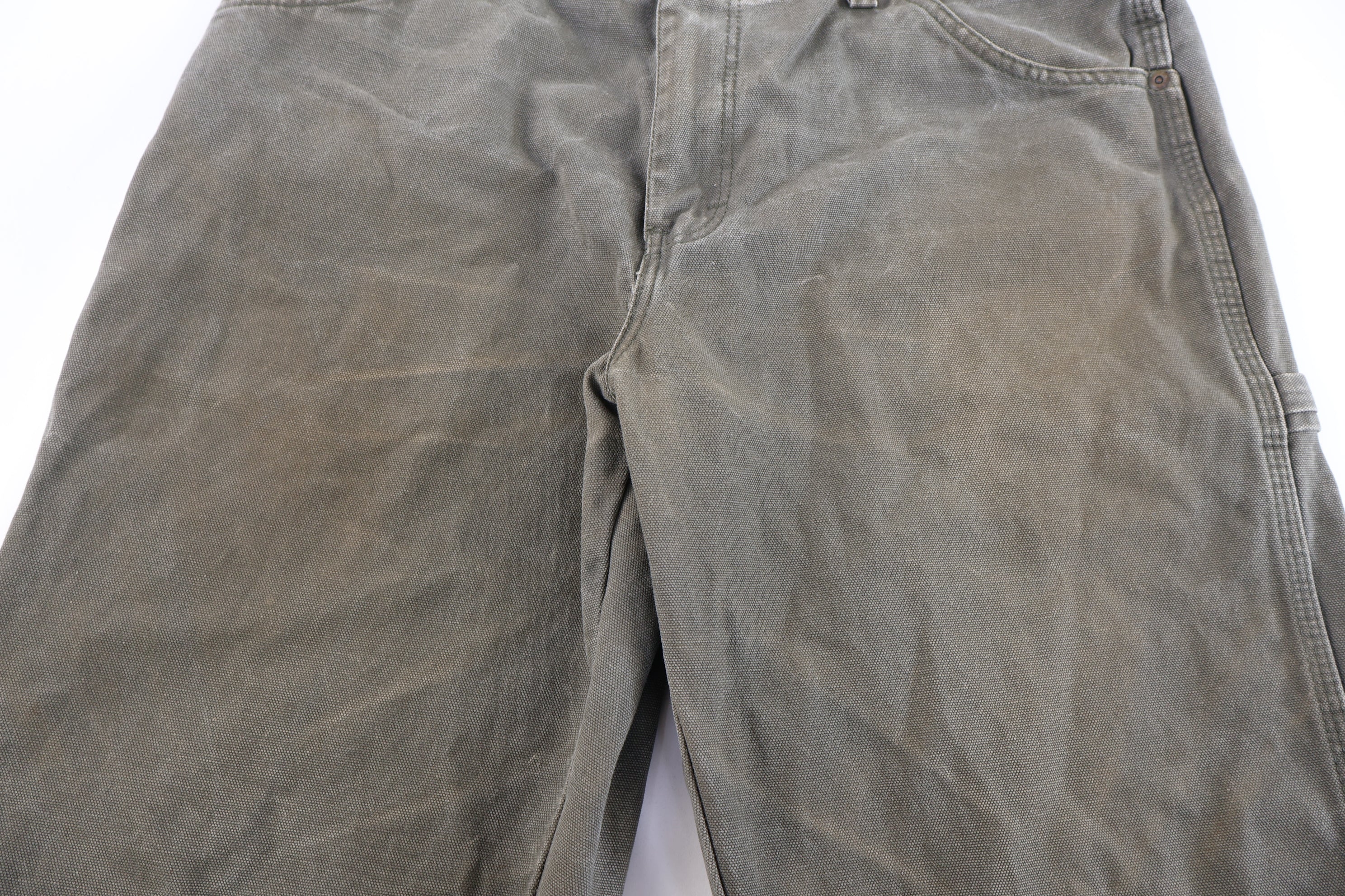 Dickies Logo Patch Green Pants