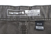 Carhartt Logo Patch Green Relaxed Fit Pants