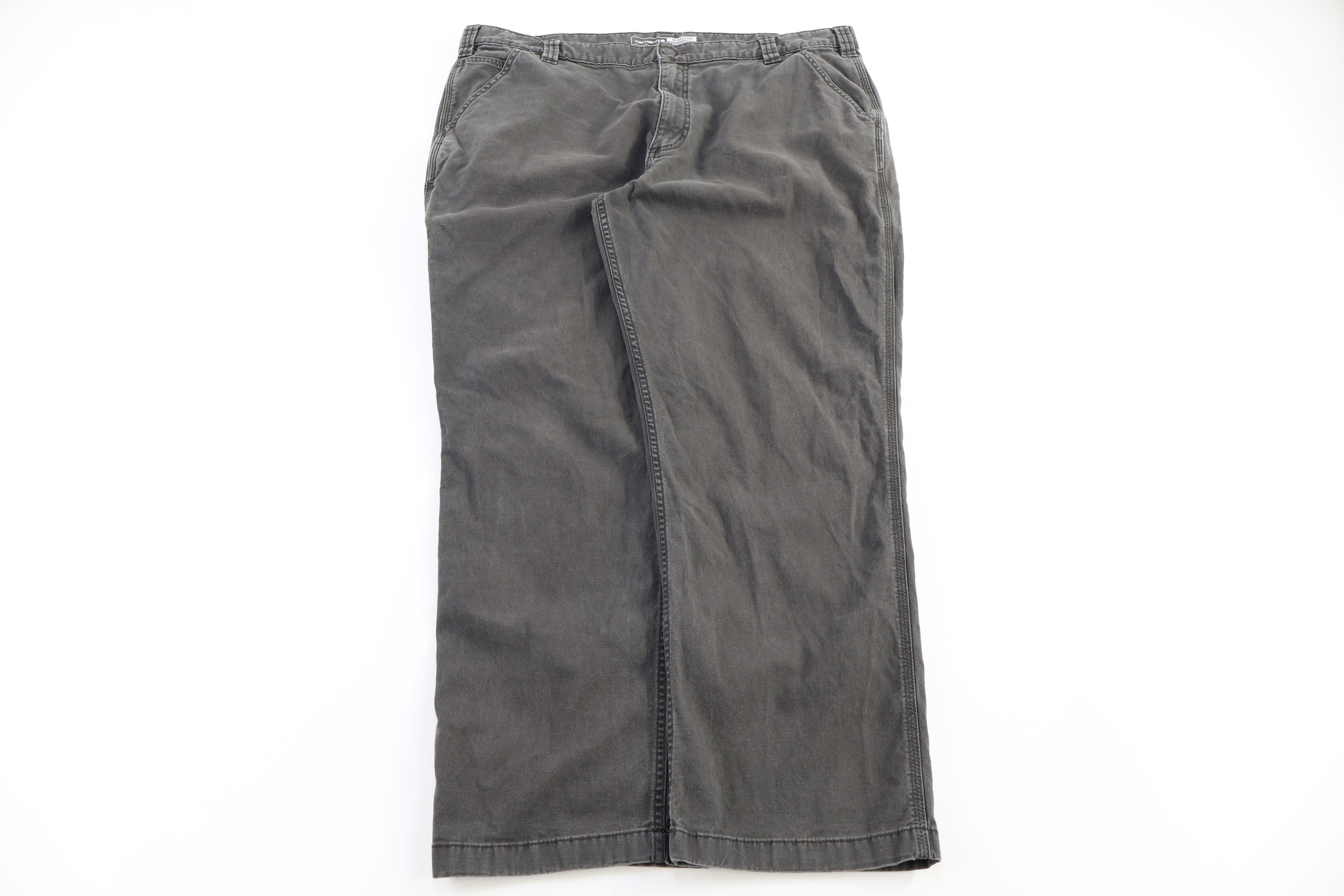 Carhartt Logo Patch Green Relaxed Fit Pants