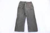 Dickies Logo Patch Green Pants