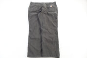 Carhartt Logo Patch Green Relaxed Fit Pants
