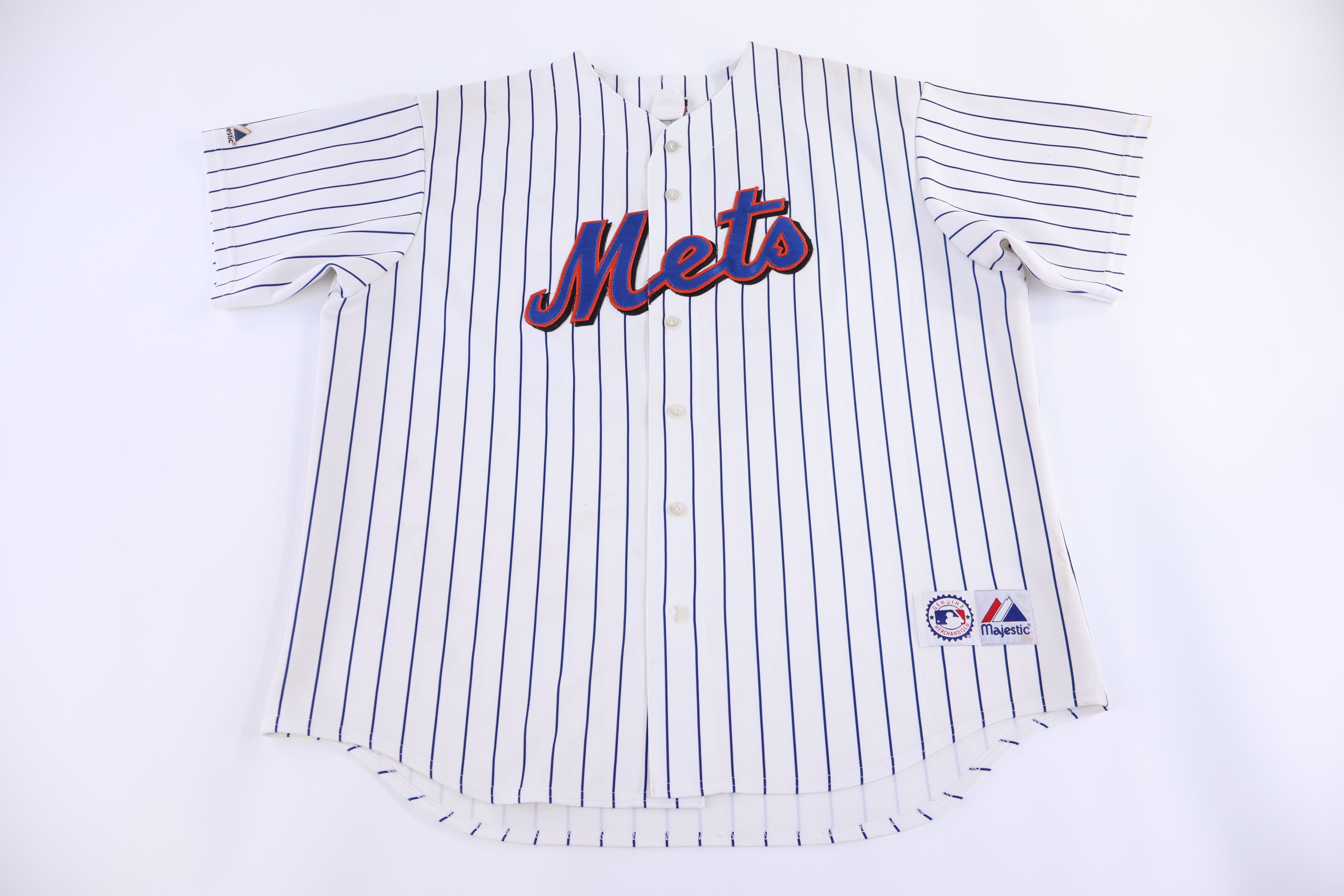 90's Majestic New York Mets Pedro Martinez Baseball Jersey