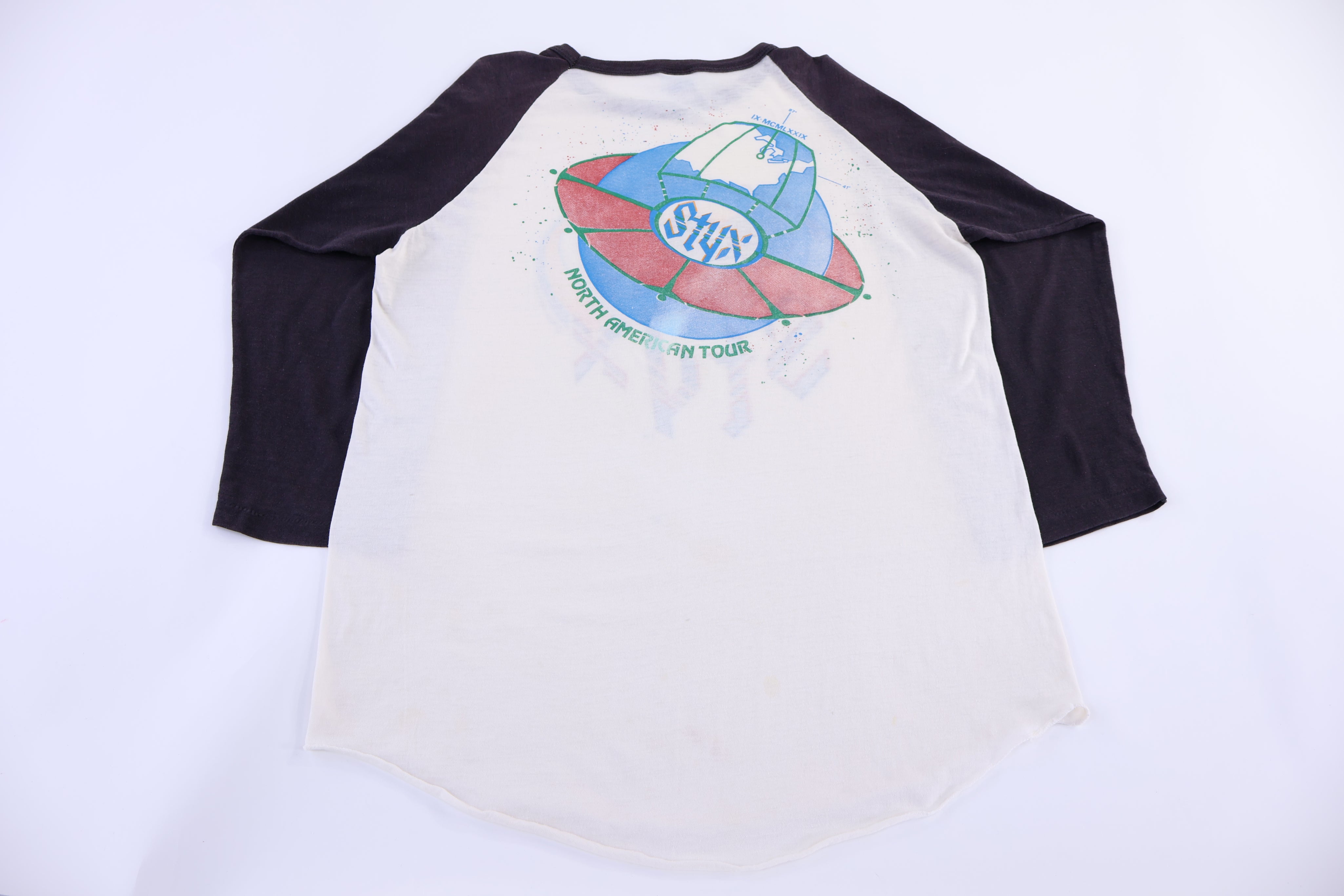 1979 Styx The Grand Decathlon Raglan T-shirt
