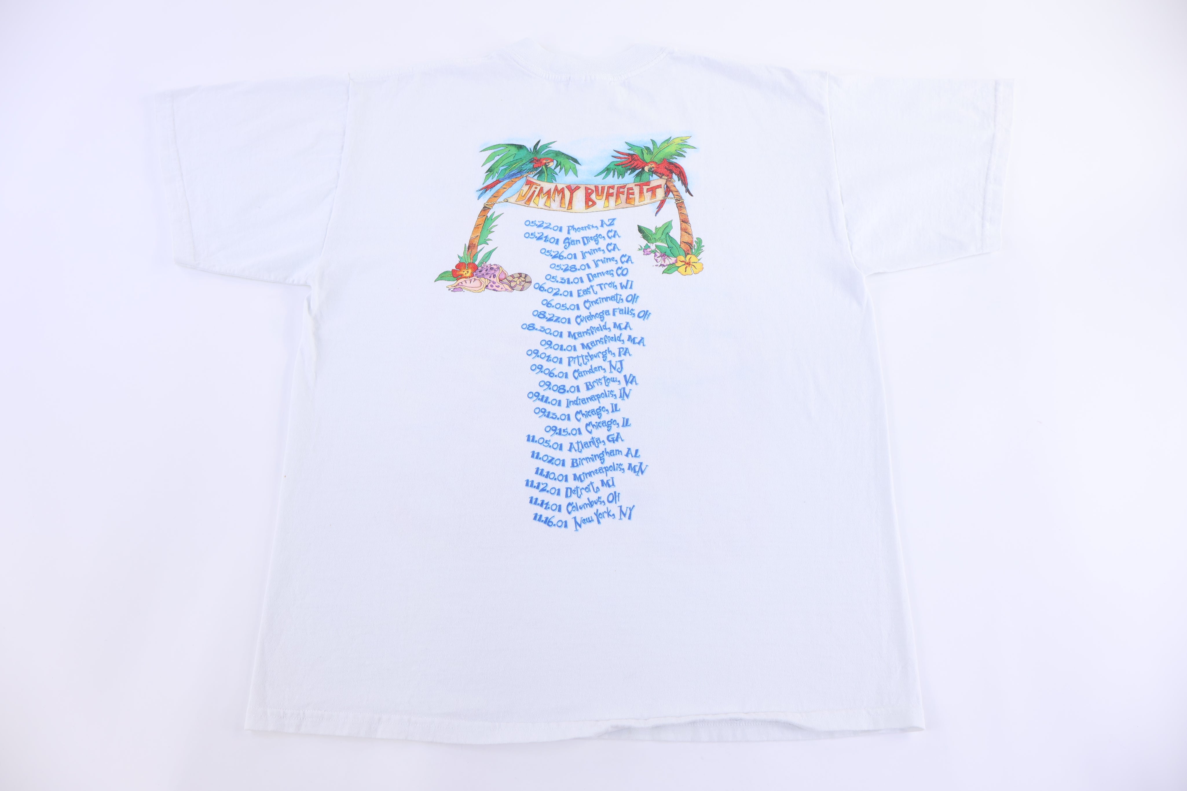 2001 Jimmy Buffet A Beach Odyssey T-shirt