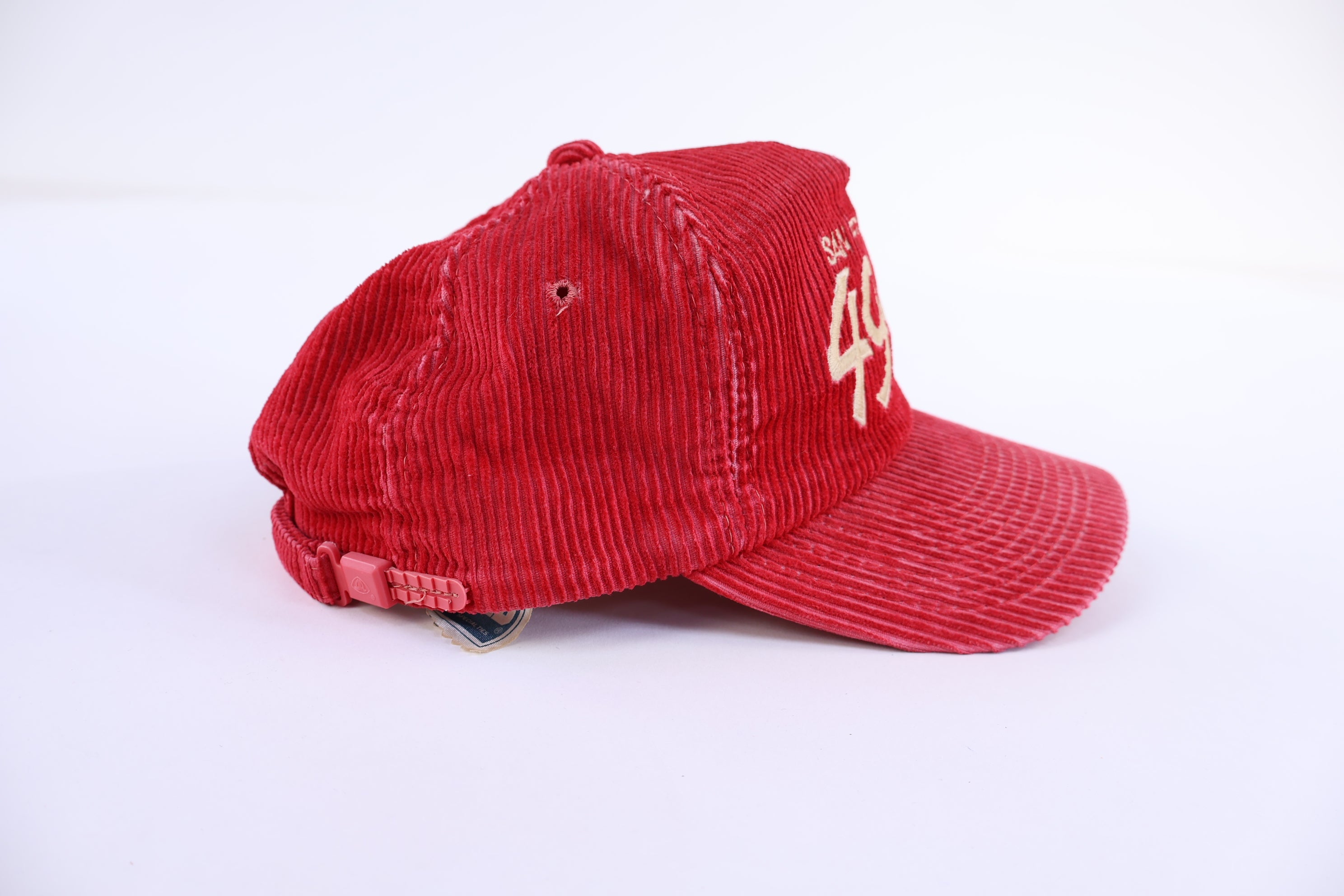 90's San Francisco 49ers Football Corduroy Snapback Hat