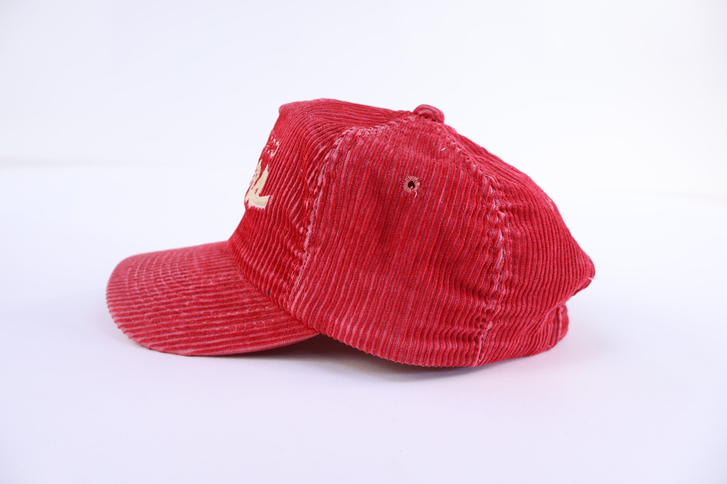 90's San Francisco 49ers Football Corduroy Snapback Hat