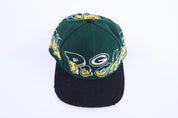 90's Green Bay Packers Graffiti Snapback Hat