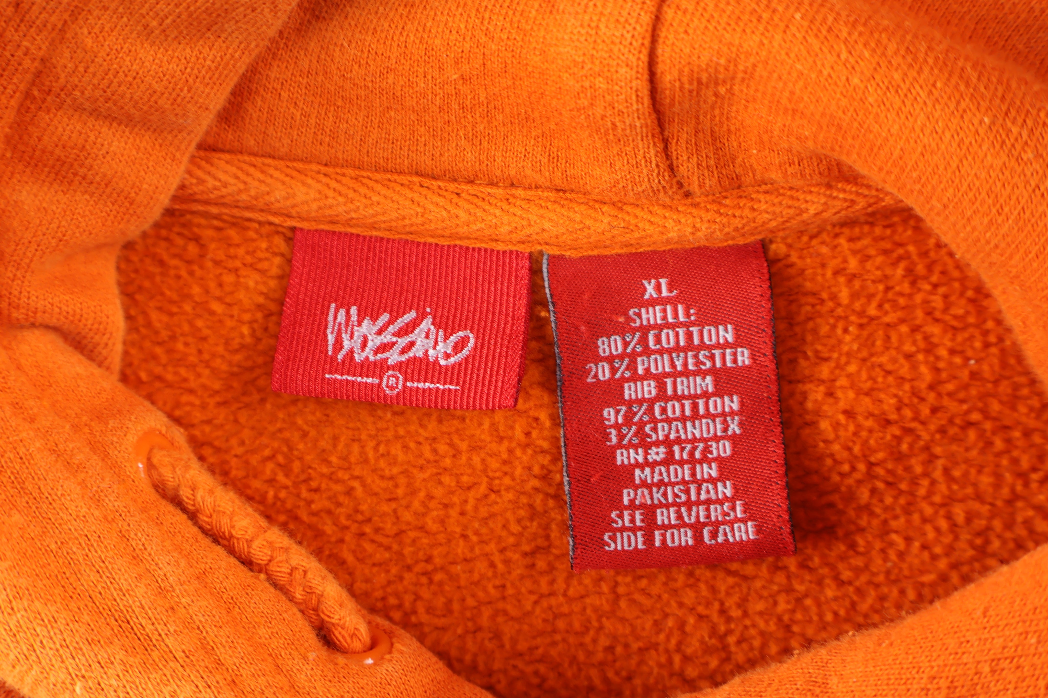 Vintage Mossimo Orange Pullover Hoodie