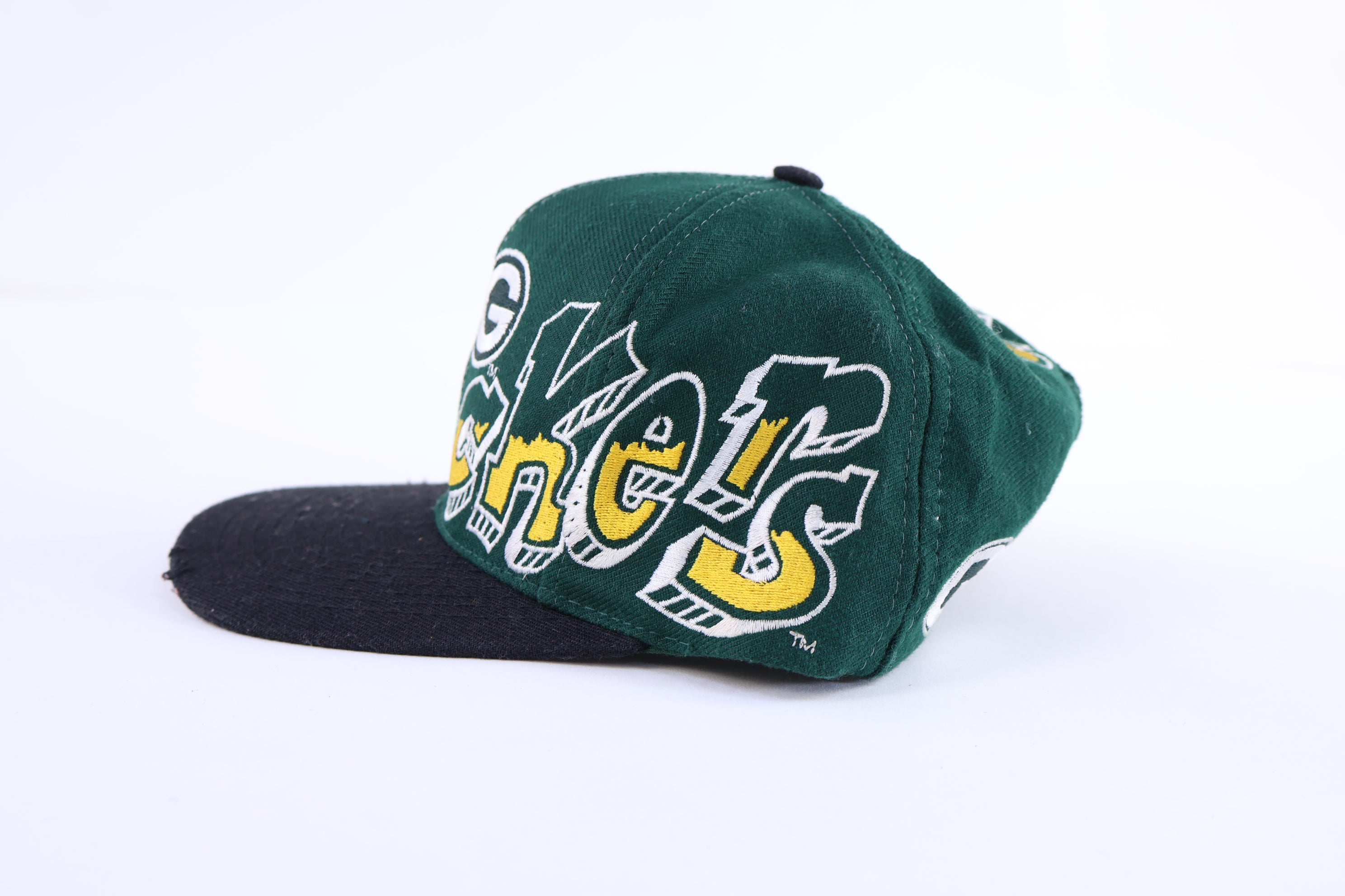 90's Green Bay Packers Graffiti Snapback Hat