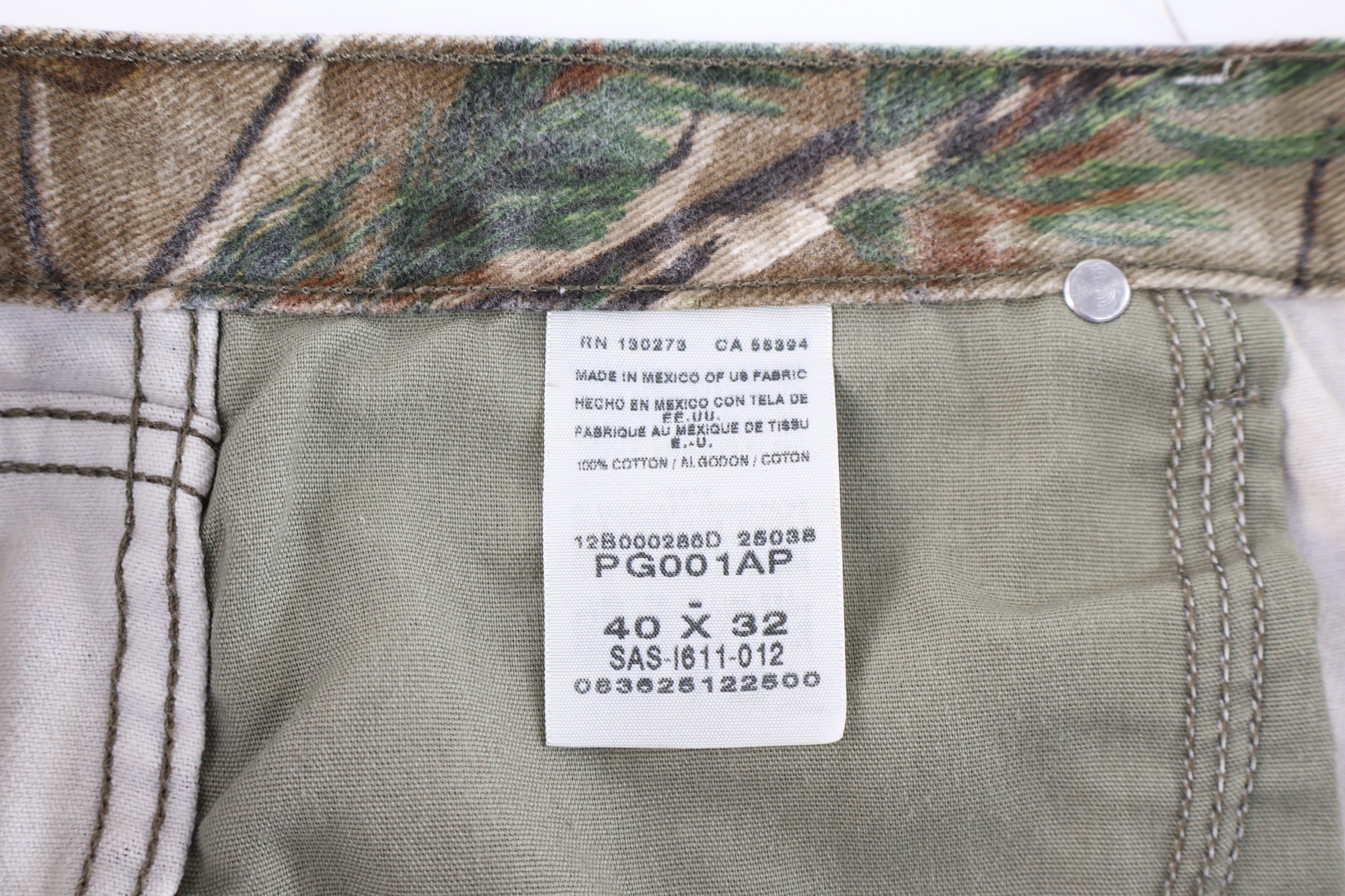 Vintage Wrangler Camo Pants