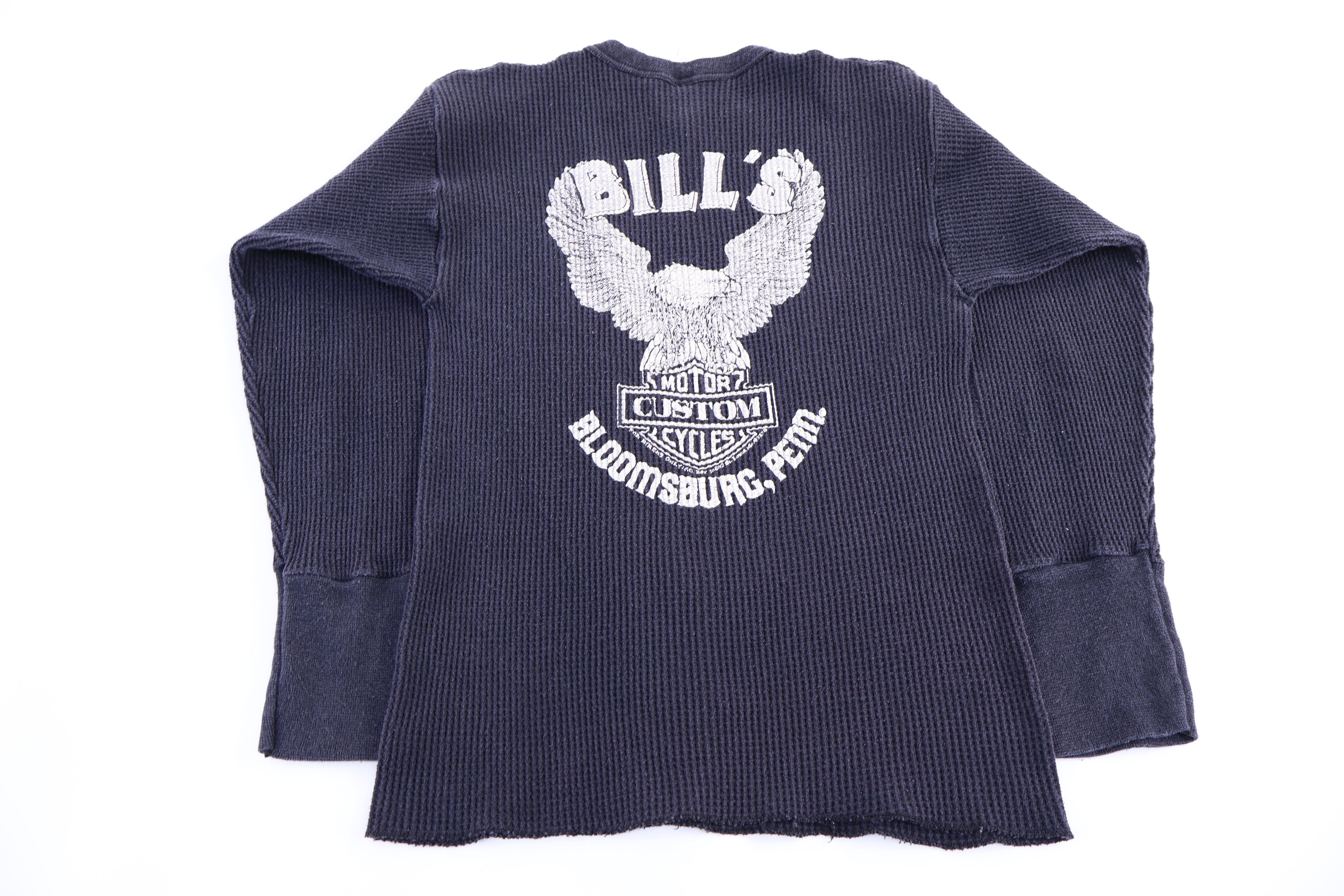 80's Harley Davidson Motorcycles Thermal LS T-shirt