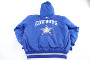 Vintage Starter Dallas Cowboys Football Full Zip Jacket