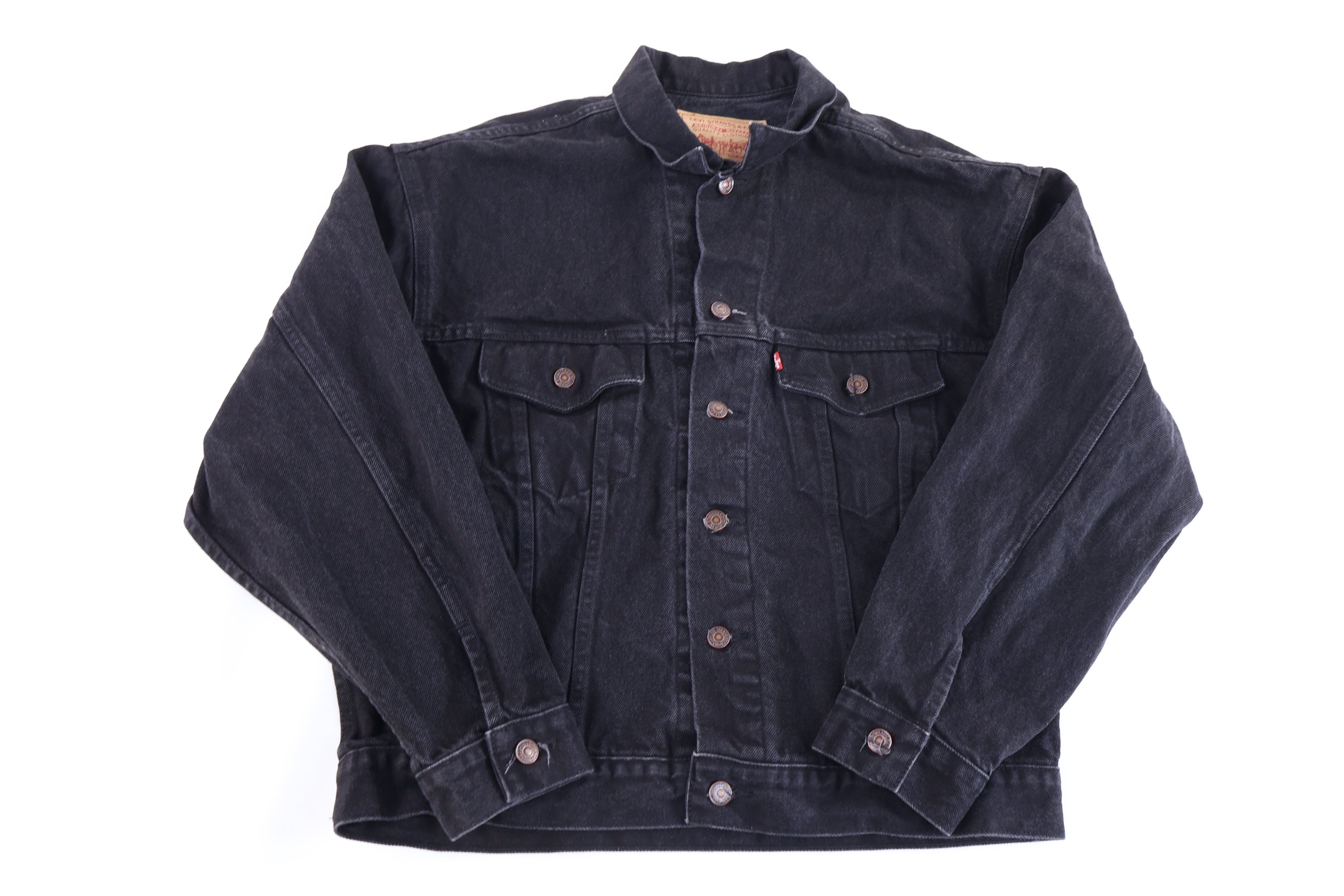 Levi's Black Denim Trucker Jacket
