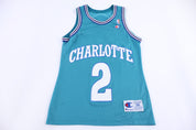 Charlotte Hornets Larry Johnson Basketball Jersey