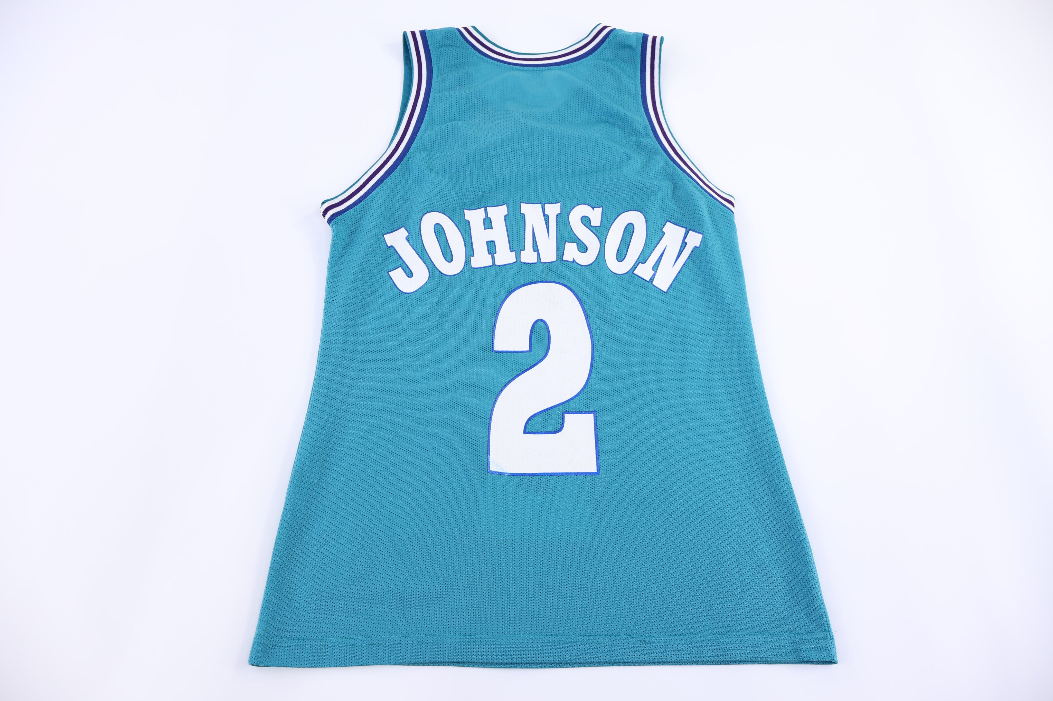 Charlotte Hornets Larry Johnson Basketball Jersey