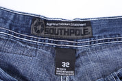 Southpole Dark Wash Denim Shorts
